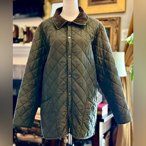 Barbour Eskdale Quilt jacket, Men’s Size Medium, Olive